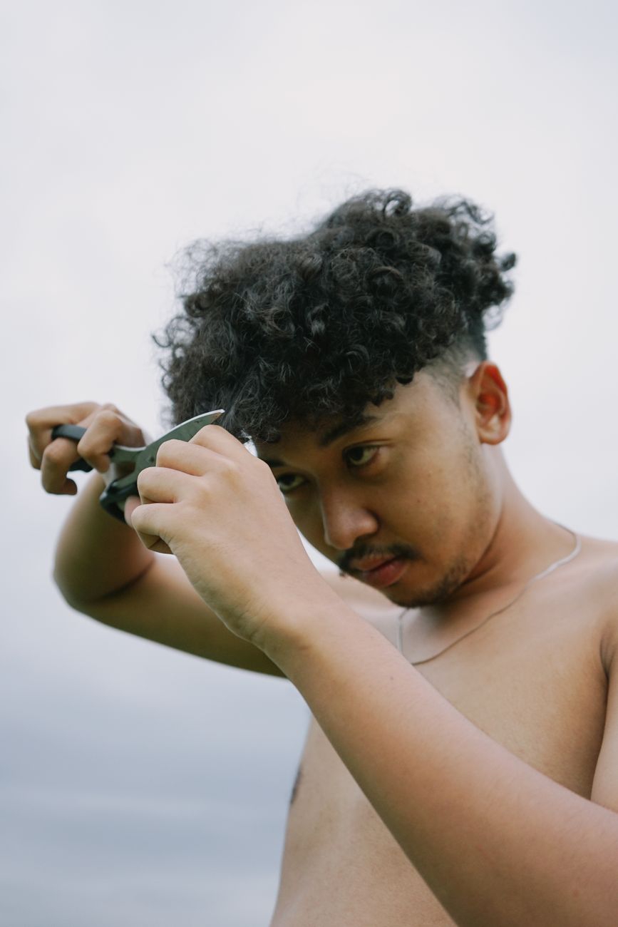 Curly Drop Fade